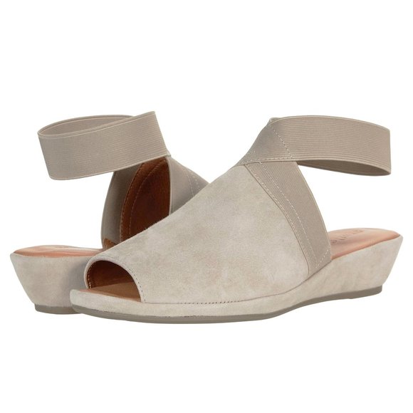 NEW Kenneth Cole Gentle Souls Women Lily Mule Peep Comfort Ankle Strap Sandal - Picture 1 of 6